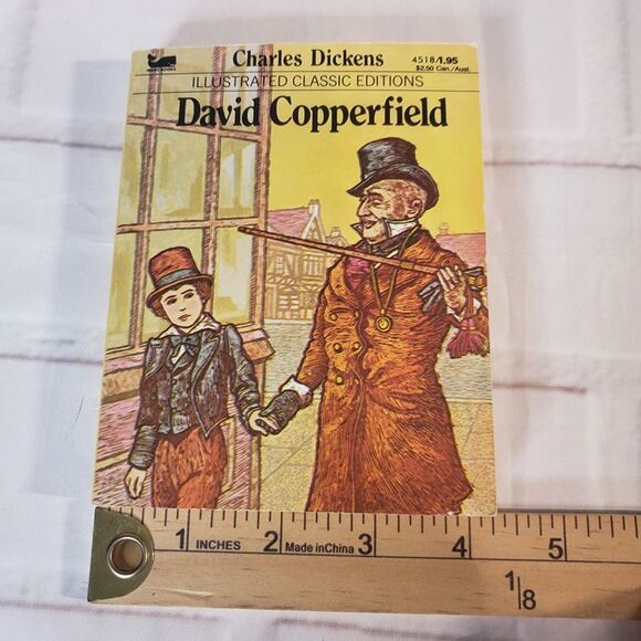Vintage 70s Illustrated Classic David Copperfield Mini PB Book Childrens Reader - Picture 9 of 9